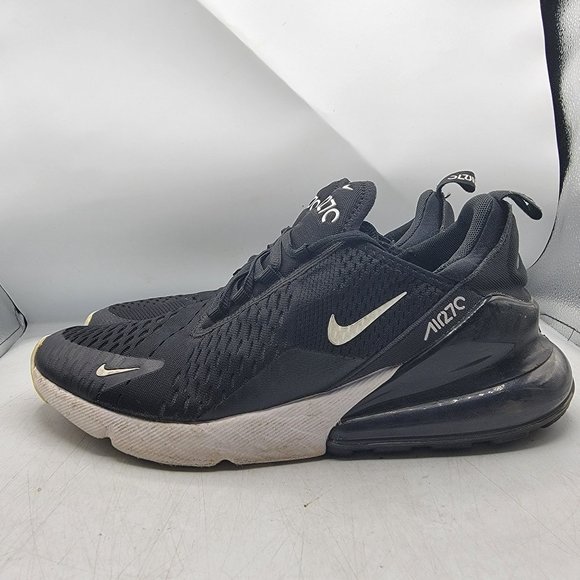 Nike Air Max 270 Womens 10 Black Anthracite Running Shoes AH6789-001 - Picture 5 of 12